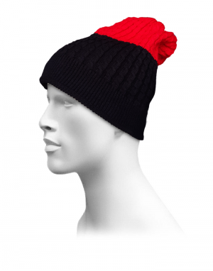 Unisex acrylic  self Designer Cap black